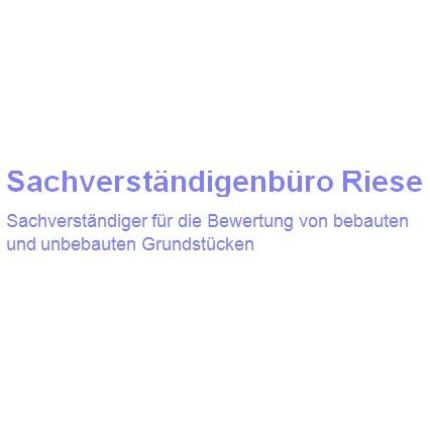 Logo da Sachverständigenbüro Riese