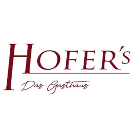 Logo fra Hofers Gasthaus