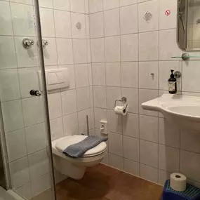 unsere Bäder wurden an 2022 neu renoviert ????