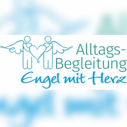 Logo van Alltagsbegleitung-Engel mit Herz