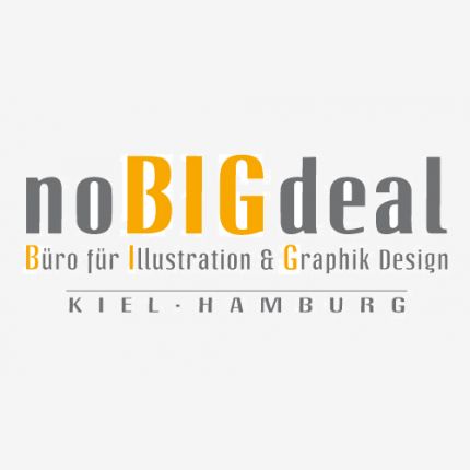 Logótipo de noBIGdeal - Büro für Illustration und Graphik Design