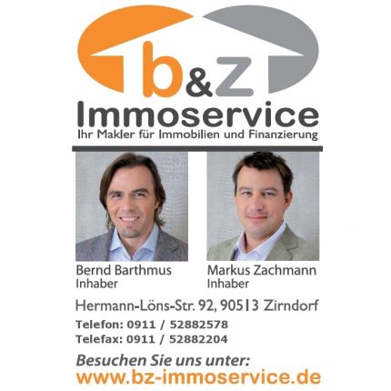 Logo von b&z Immoservice Bernd Barthmus Markus Zachmann GbR