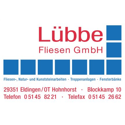 Logotyp från Lübbe Fliesen GmbH