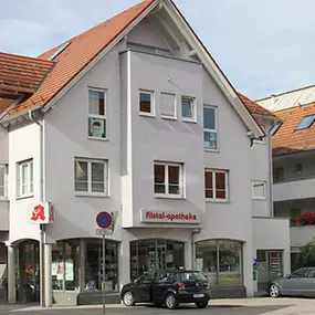 Aussenansicht der Veritas Apotheke