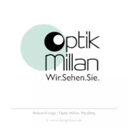 Logotyp från Optik Millan