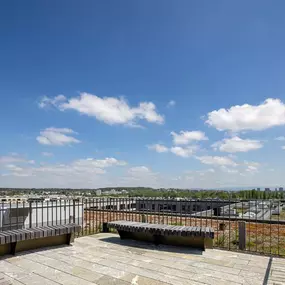 Courtyard and Rooftop Terrace