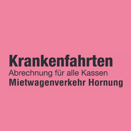 Logo fra Krankenfahrten Hornung