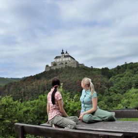 Wandern zu Burg Forchtenstein