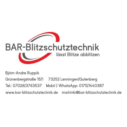 Logo da BAR-Blitzschutztechnik