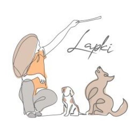 Logo fra Hundezentrum Lapki mit Tagesbetreuung