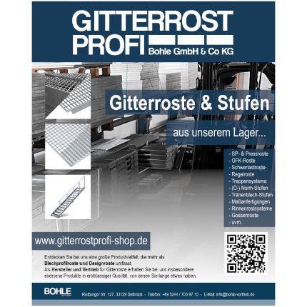 Λογότυπο από Bohle GmbH & Co.KG gitterrostprofi