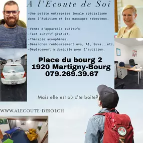 Bild von A l'Ecoute de Soi-Solutions Auditives-Martigny