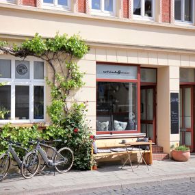 Außenansicht mycitibike - Schindelhauer Bikes Premium Händler - Fahrradgeschäft in Wismar