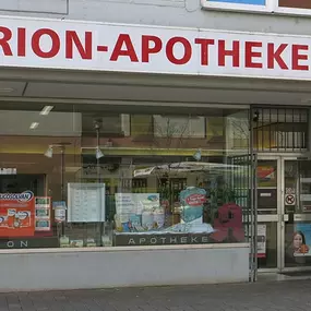 Aussenansicht der Orion-Apotheke