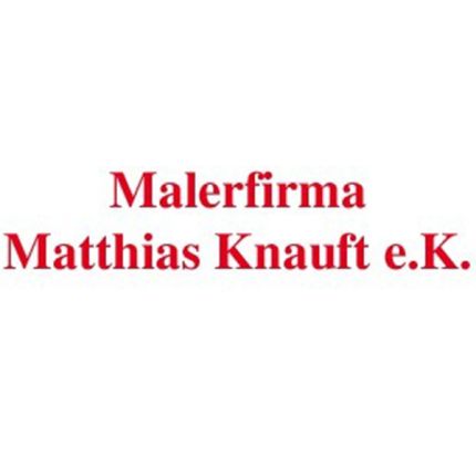 Logotyp från Malerfirma Matthias Knauft e.K.