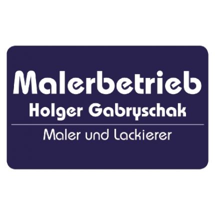 Logo von Holger Gabryschak Malerbetriebe