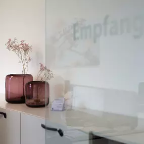 Empfangsbereich - DBV Deutsche Beamtenversicherung Martina Bürkel-Ziser in Freiburg im Breisgau