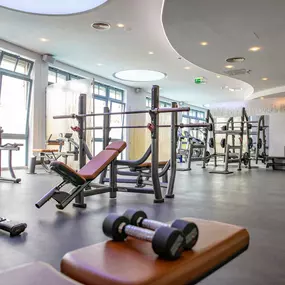 Trainingsbereich im Fitness Fleesensee