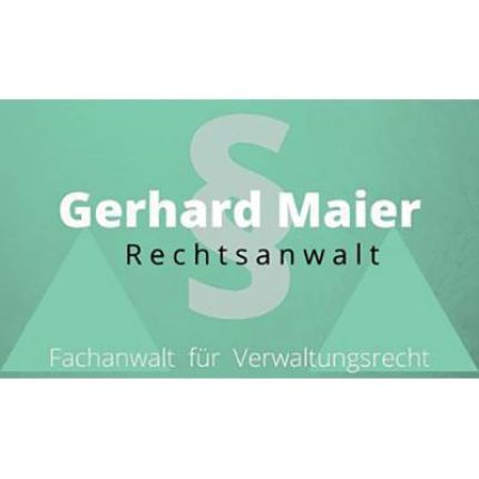Logo od Gerhard Maier Rechtsanwalt Fachanwalt für Verwaltungsrecht