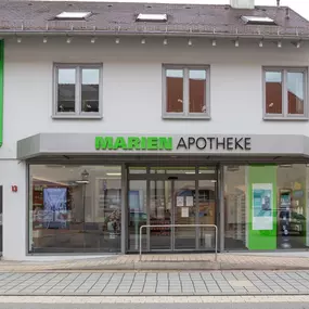 Aussenansicht der Marien-Apotheke