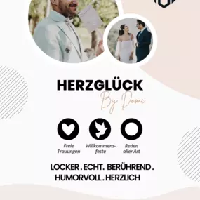 Bild von Freie Trauungen - Herzglück by Domi