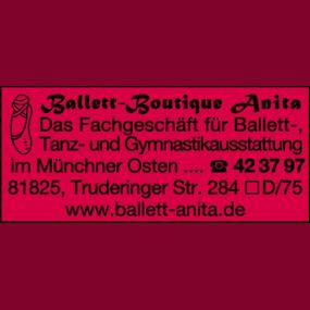 Angebot | Ballett-Boutique Anita | München