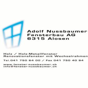 Bild von Nussbaumer Adolf Fensterbau AG