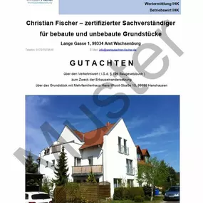 Bild von Sachverständiger für Immobilienbewertung Christian Fischer