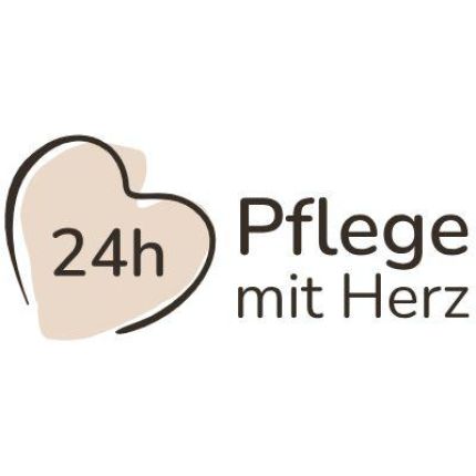 Logo von 24h Pflege mit Herz
