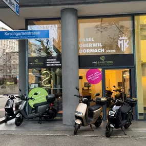 E-scooter und E Shopper in Basel kaufen, ausprobieren, test. Der Profi in Elektromobilität und 2 Rad