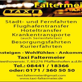 Bild von Taxi Pfaffenhofen | Taxi Faltermeier