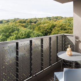 Balcony in the living room