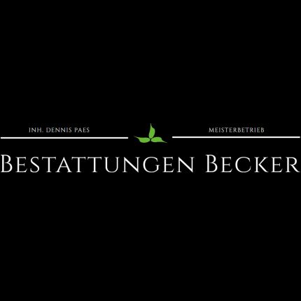 Logotyp från Becker Bestattungen