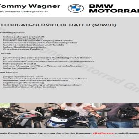 Jobs | Tommy Wagner Motorrad GmbH | München