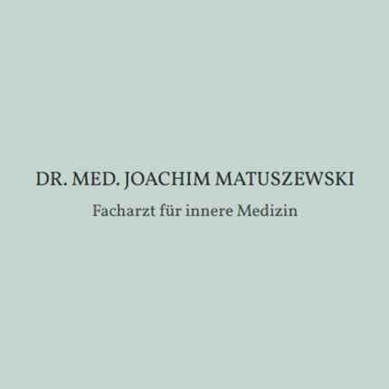 Logo fra Dr. med. Joachim Matuszewski