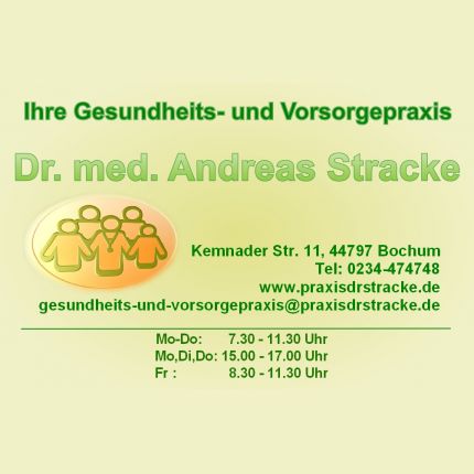 Logo od Gesundheits-und-Vorsorgepraxis Dr. med. Andreas Stracke Bochum
