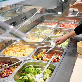 REWE Engadiner Str München Forstenried Salatbar Auswahl