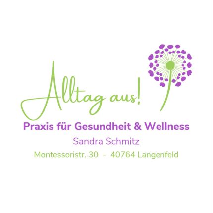 Logo od Alltag aus! Praxis für Gesundheit und Wellness, Sandra Schmitz