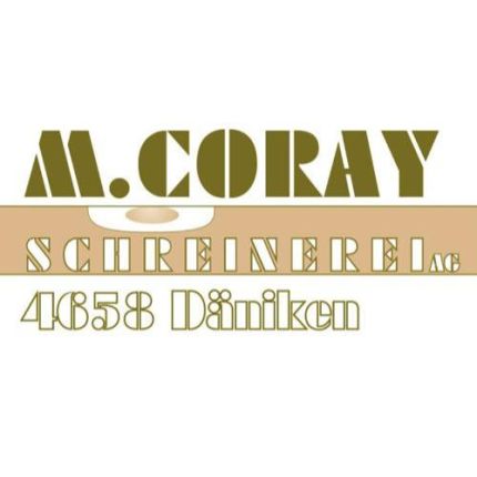 Logotyp från M. CORAY Schreinerei AG
