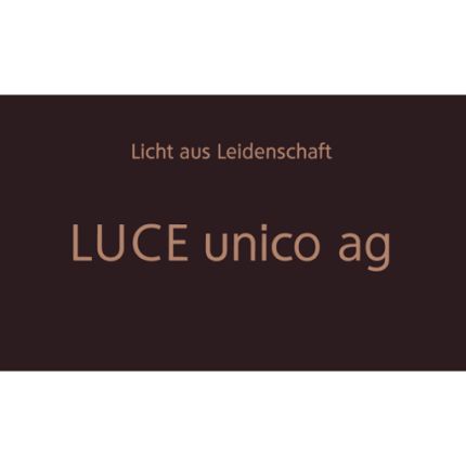 Logotyp från LUCE unico ag