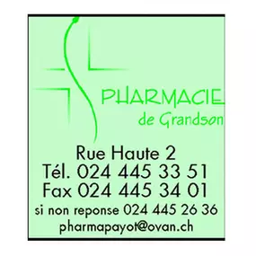 Bild von Pharmacie de Grandson SA