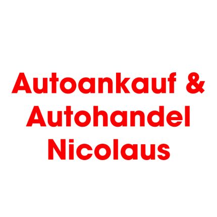 Logo von Autoankauf & Autohandel Nicolaus Mohsen Rabah