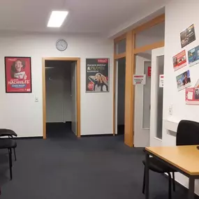 Frankfurt-Mitte Unser Wartebereich