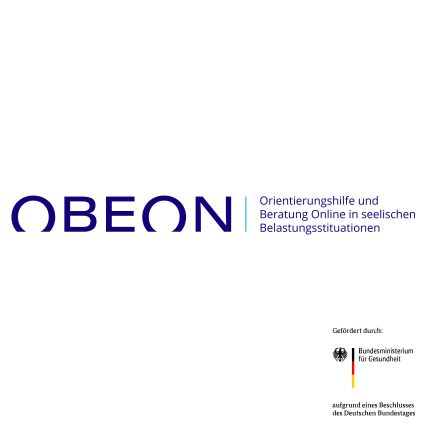 Logo van OBEON – Orientierungshilfe und Beratung Online in seelischen Belastungssituationen
