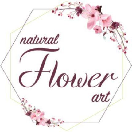 Logo from natural flower art