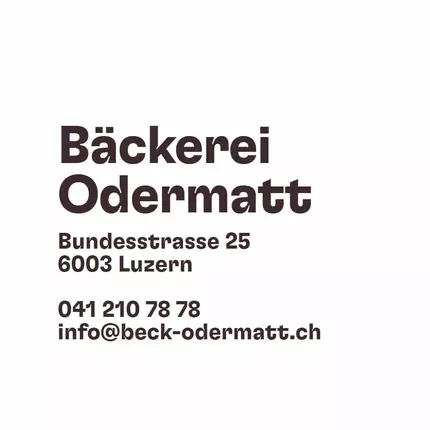 Logo from Odermatt Bäckerei Konditorei