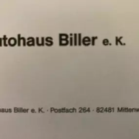 Bild von Autohaus Biller e.K.