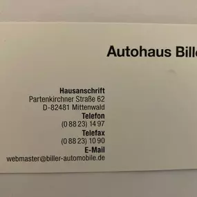 Bild von Autohaus Biller e.K.