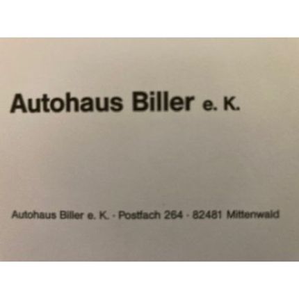 Logo van Autohaus Biller e.K.