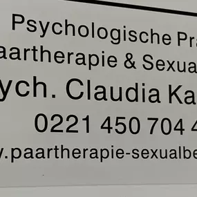 Psychologische Praxis für Paartherapie und Sexualberatung in Köln